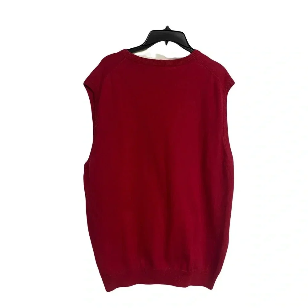 Chaps men’s red vest size XL